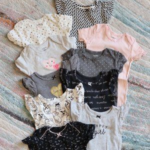 Carters baby girl Short-Sleeve Original Bodysuits